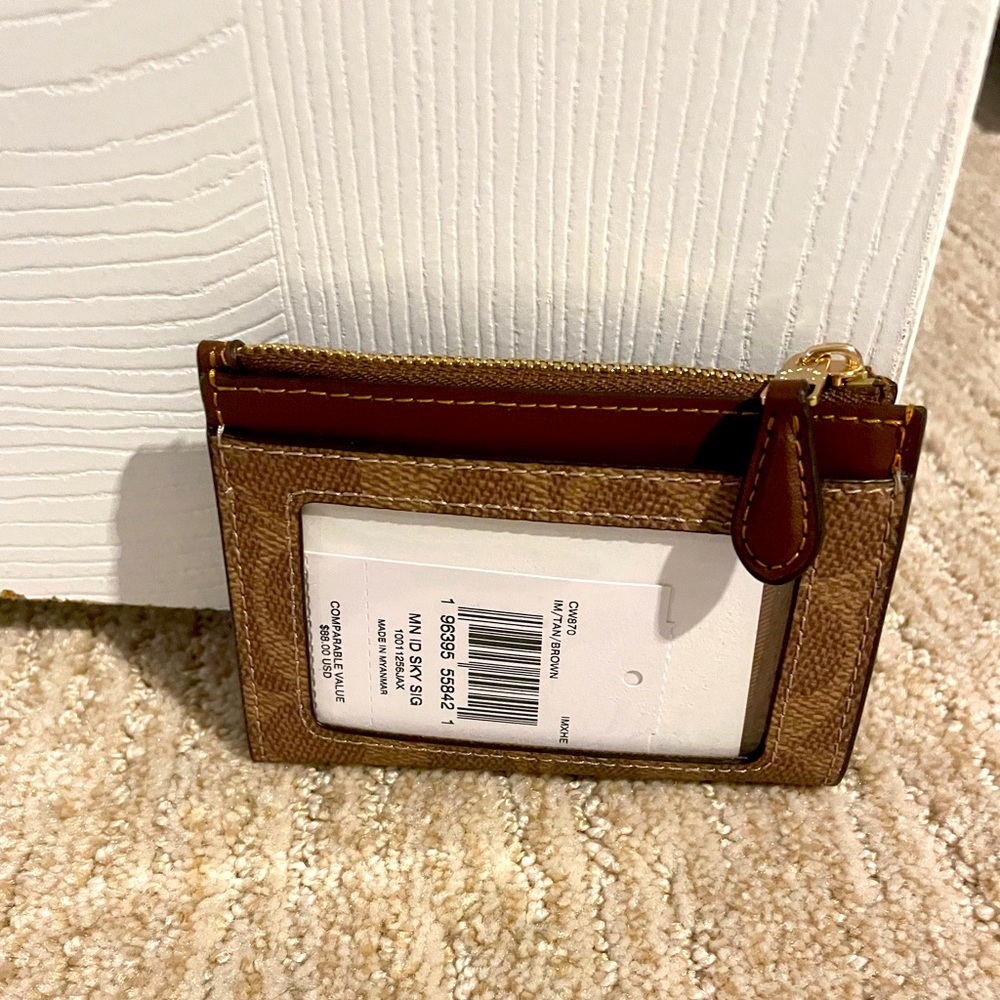 Coach card holder